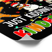 Poster All Is Calm Just Kidding This Is Kindergarten Chri (Coin)