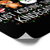 Poster All Is Calm Just Kidding This Is Kindergarten Funn (Coin)