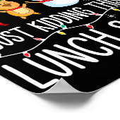 Poster All Is Calm Just Kidding This Is Lunch Squad Xmas (Coin)