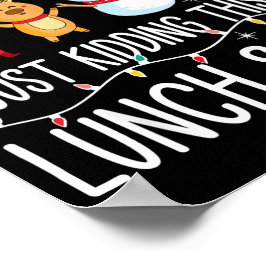 Poster All Is Calm Just Kidding This Is Lunch Squad Xmas  (Coin)