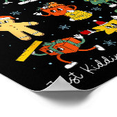 Poster All Is Calm Kindergarten Teacher Christmas Teach M (Coin)