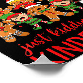 Poster All Is Calm This Is Kindergarten Gingerbread Chris (Coin)