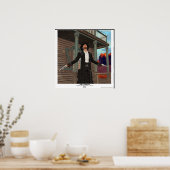 Poster "All is Forgiven" Outlaw Gunslinger Original Art (Cuisine)