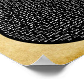 Poster All Me Black Guitar Chanson Lyric Wall Art Imprime (Coin)