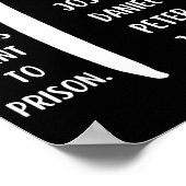 Poster All My Role Models Went To Prison Jesus Paul Bible (Coin)