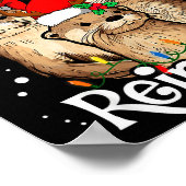 Poster All Of The Otter Reindeer Christmas Otters Santa X (Coin)