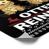 Poster All Of The Otter Reindeer Sweet Christmas Otters (Coin)