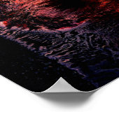 Poster "All Souls 2" Psychédélique Abstrait Visionnaire A (Coin)