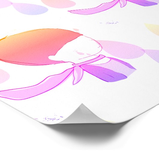 Poster All The Feel - Pleurer en arc-en-ciel (Coin)