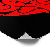 Poster All We Need Is Love Valentine's Day Heart  (Coin)