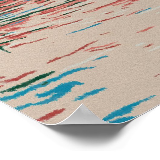 Poster Allagash Wilderness Waterway Canoeing, Maine USA (Coin)