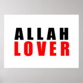 Poster Allah (Devant)