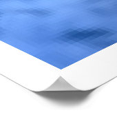 Poster Allah (bleu) (Coin)