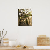 Poster Allée à San Antonio, Texas (Cuisine)