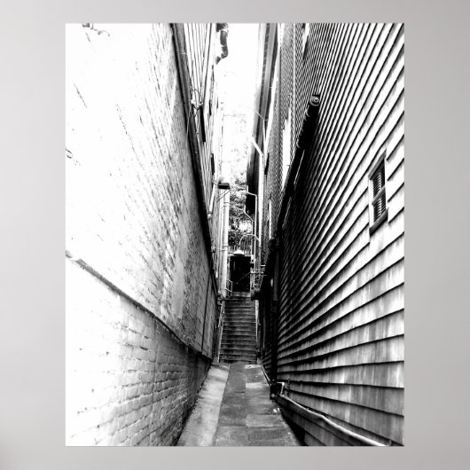 Poster Allée à Sausalito (Devant)