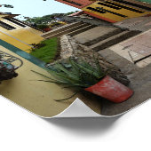 Poster Allée colorée de Guayaquil (Coin)