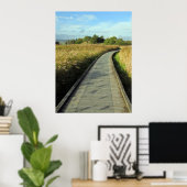 Poster allée de gazon (Bureau à domicile)