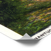 Poster Allée de pierre Vue sur la tour sud et l'horloge d (Coin)