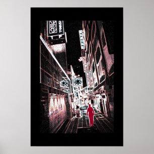 Poster Allée de Tokyo