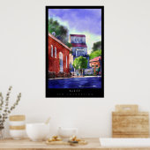 Poster Allée d'eau douce (Cuisine)