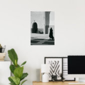Poster Allée sombre à Fès (Bureau à domicile)
