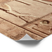 Poster Allégement représentant le défunt assis (Coin)