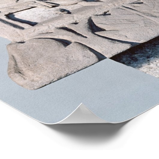 Poster Allégement représentant une scène de perception fi (Coin)