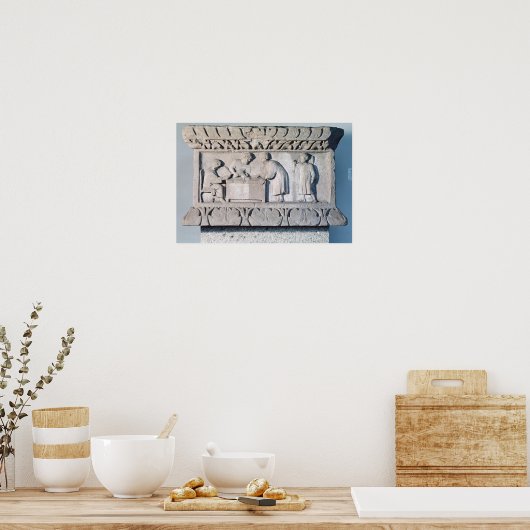 Poster Allégement représentant une scène de perception fi (Cuisine)