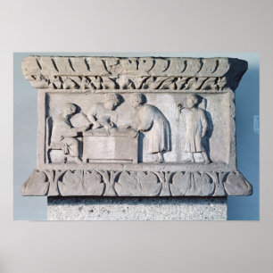 Poster Allégement représentant une scène de perception fi