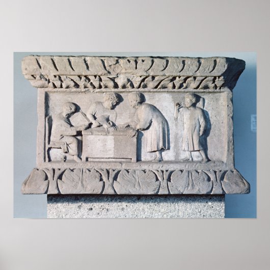 Poster Allégement représentant une scène de perception fi (Devant)