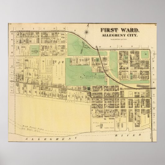 Poster Allegheny niveau 1 (Devant)