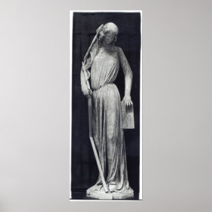 Poster Allegorical figure of The Synagogue