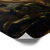 Poster Allégorie de la bataille d'Austerlitz (Coin)