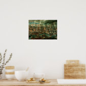 Poster Allégorie de la bataille de Lepanto (Cuisine)