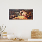 Poster Allégorie de la géographie (Cuisine)