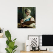 Poster Allégorie de la peinture (Bureau à domicile)