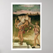 Poster Allégorie de la sagesse (huile sur panneau) (Devant)
