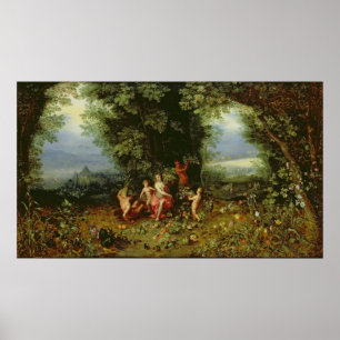 Poster Allégorie de la Terre