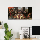 Poster Allégorie de la tyrannie du duc d'Alba (Bureau à domicile)