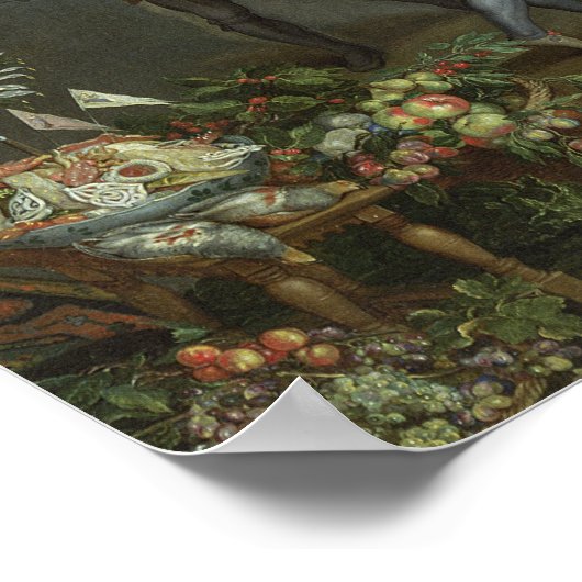 Poster Allégorie du goût (Coin)