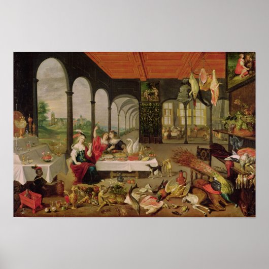 Poster Allégorie du goût (Devant)