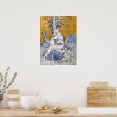 Poster Allégorie du temps (1896) (Cuisine)