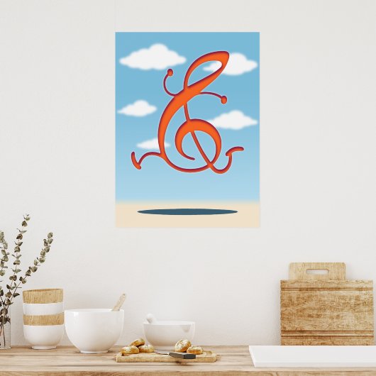 Poster Allegro Clef (Cuisine)