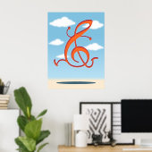 Poster Allegro Clef (Bureau à domicile)
