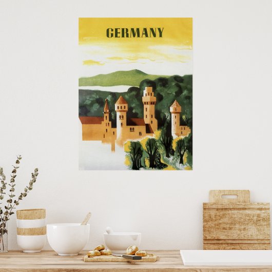 Poster Allemagne (Cuisine)
