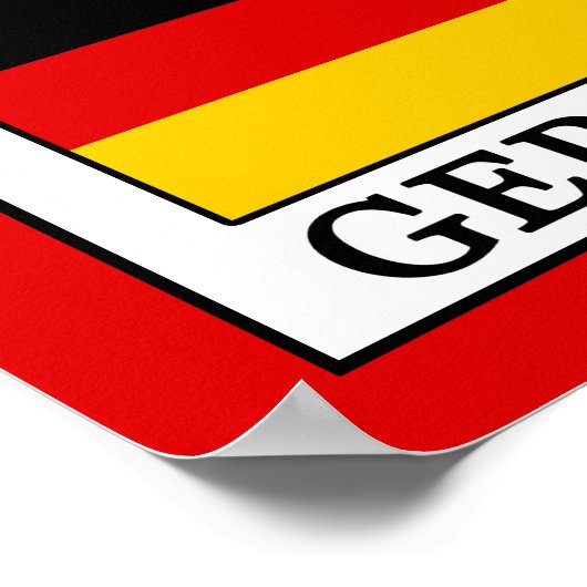 Poster Allemagne (Coin)