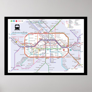 Poster " Allemagne : 2022/aujourd'hui Berlin - Lininetz .