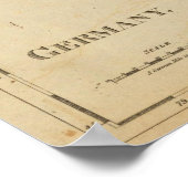 Poster Allemagne 29 (Coin)