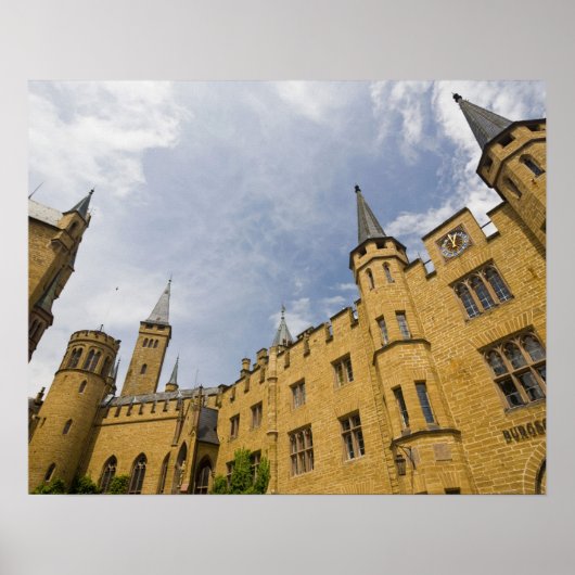 Poster Allemagne, Baden-Wurttemberg, Hechingen (zone) (Devant)