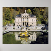 Allemagne, Bavière, Château de Linderhof. Linderho